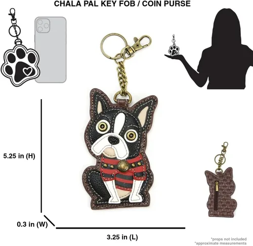 Vista 6 de CHALA Dog Collection - Llavero decorativo para mujer