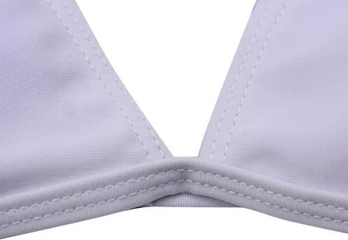 Vista 46 de AIBEARTY Traje de baño de dos piezas con estampado de calaveras para mujer, conjunto de bikini triangular de corte alto para fiesta, festival