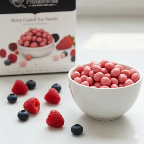 Vista 4 de ProteinWise - Snacks de soja recubiertos de bayas - 7/caja