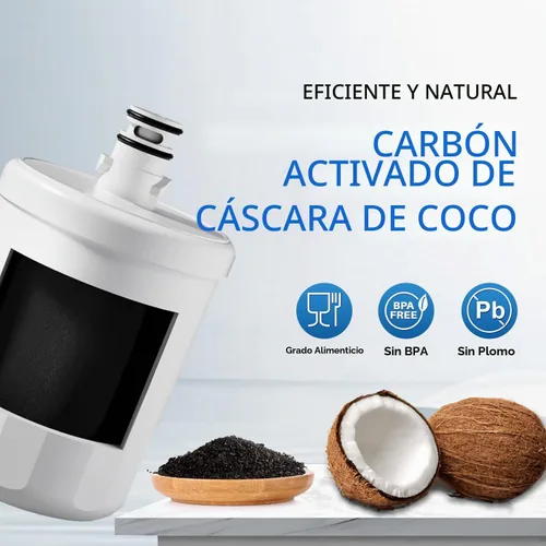 Vista 5 de PUREPLUS RWF0100A - Filtro de agua de repuesto para LG LT500P, paquete de 3