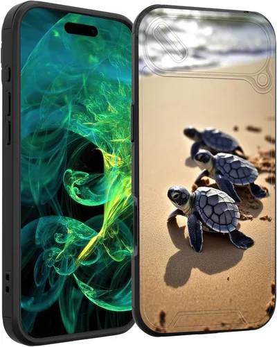 Vista 92 de Funda para iPhone Air con cubierta para cámara deslizante, resistente de doble capa, híbrida, a prueba de golpes, funda protectora resistente