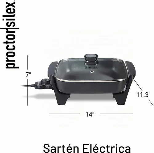 Vista 8 de Proctor Silex 38526 Sartén eléctrica