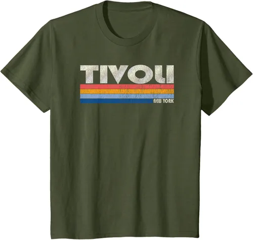Vista 14 de Camiseta vintage de los años 80 estilo Tivoli NY