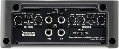Vista 5 de Focal FPX4.800 4 x 120 @ 4ohms, Clase D