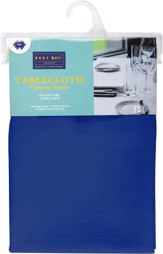 Vista 3 de Good Sun Mantel rectangular de poliéster impermeable de 52 x 70 pulgadas (azul)