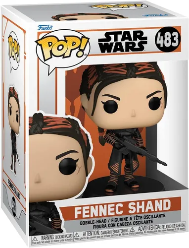 Vista 2 de Funko Star Wars: The Mandalorian - Fennec Shand Vinilo Bobblehead