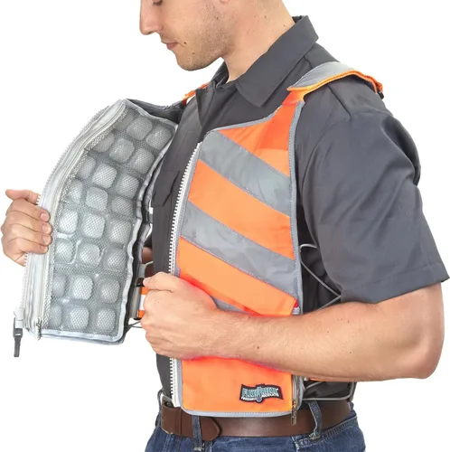 Vista 7 de FlexiFreeze Chaleco de hielo de la serie profesional