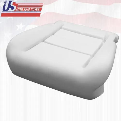 Vista 4 de Funda para asiento de coche de 2002 compatible con Ford F250, F350, F450, F550, Lariat, almohadilla de espuma en la parte inferior del conductor