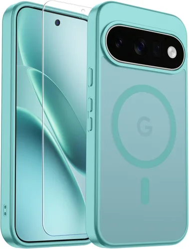 Vista 62 de SUPFINE Funda magnética para Google Pixel 10 Pro XL con protector de pantalla (imanes integrados) (protección contra caídas de grado militar)
