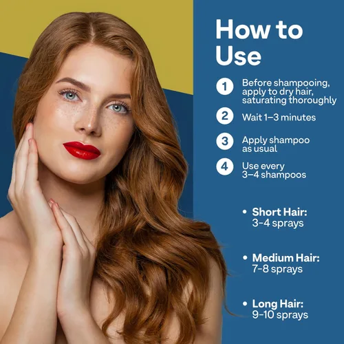 Vista 9 de Colorproof Spray pre-tox para el cabello, 6.7 onzas líquidas, spray de prechampú de aclaración rápida con protección del color, aroma a coco