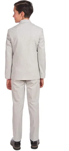Vista 4 de Calvin Klein Conjunto de traje formal de 3 piezas para niños