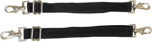 Vista 2 de Correas de repuesto para las piernas para mantas en miniatura - Negro