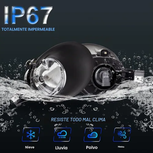 Vista 6 de Kit de reemplazo de luces antiniebla para 2002 2003 2004 2005 2006 2007 2008 Dodge Ram 1500/2500/3500 con bisel negro, cableado y interruptor 9006