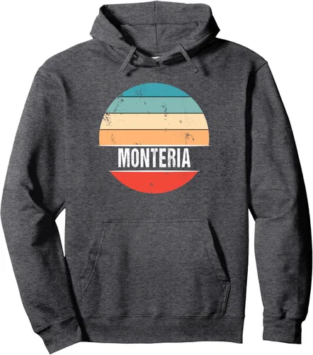 Vista 4 de Montería Colombia City Trip Pullover Hoodie