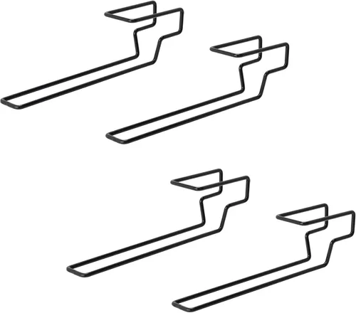 Vista 10 de Adoreal Soporte universal para revistas, paquete de 2 estantes seguros para debajo de la pistola, organizador seguro para armas y accesorios