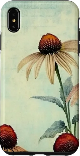 Vista 11 de iPhone 16 Vintage Coneflower Case