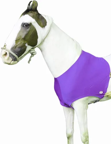Vista 6 de Majestic Ally Protector de hombro de caballo de elastano/elastano elástico en 4 direcciones para y protección, grande, color negro