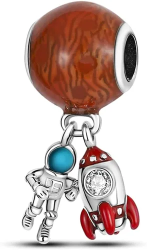 Vista 207 de KUNSIR Los abalorios se adaptan a pulseras Pandora para mujer, plata de ley 925, cuentas colgantes de joyería para niñas, dijes de feliz cumpleaños