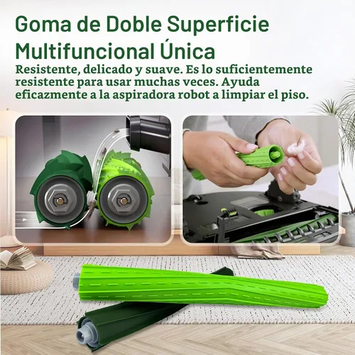 Vista 4 de Juego de 4 accesorios de rodillo de cepillo s9 para iRobot Roomba s9