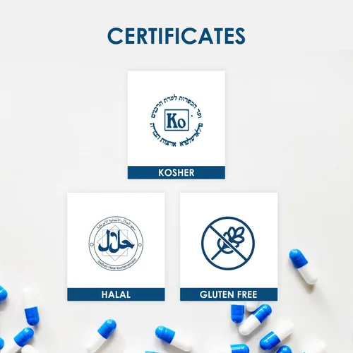Vista 6 de Capsuline Cápsulas de gelatina vacías tamaño 0, transparentes, 1000 unidades, sin gluten, Kosher, con certificación OGM Pastillas bovinas puras