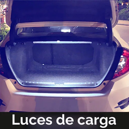 Vista 5 de AWALITED - Juego de 7 luces LED blancas para interior para Honda Civic Sedan Coupe Hatchback 2006-2015, luces LED superbrillantes para mapa, techo