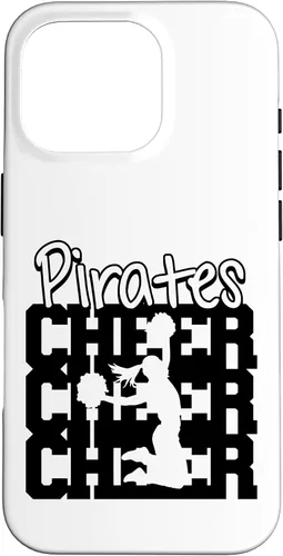 Vista 20 de Pirates Cheer Back to School Cheerleading Spirit Case for iPhone 16