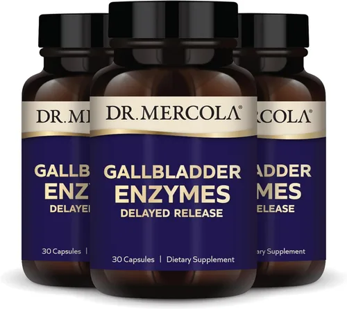 Vista 8 de Dr. Mercola Enzimas de la Vesícula Biliar - Apoyo para la Salud de la Vesícula Biliar y Digestiva - Incluye Proteasa Pancreática, Amilasa y Lipasa