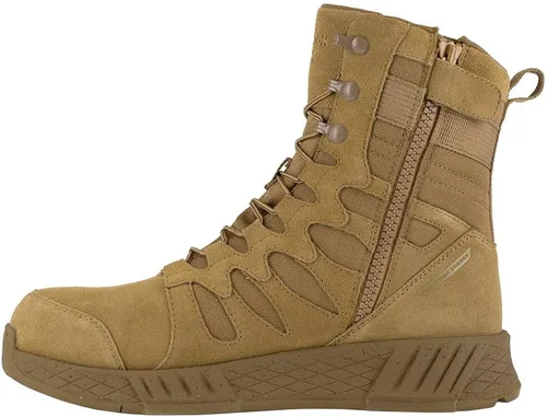 Vista 3 de Reebok mens Floatride Energy Tactical Safety Toe 8 Tactical Boot With Side Zipper