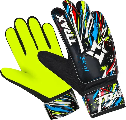 Vista 8 de Guantes de portero de fútbol para niños, jóvenes y adultos, guantes de portero de fútbol con látex de 0.157 pulgadas (0.157 in) antideslizantes