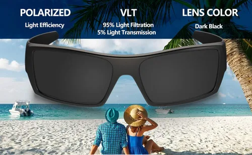 Vista 3 de Lentes polarizadas de repuesto prémium de 0.059 in para gafas de sol Oakley Sutro OO9406 -MultiOptions