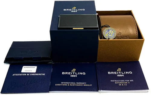 Vista 6 de Reloj Breitling Superocean 42 para hombre resistente al agua hasta 1,640.4ft, A17366D81A1