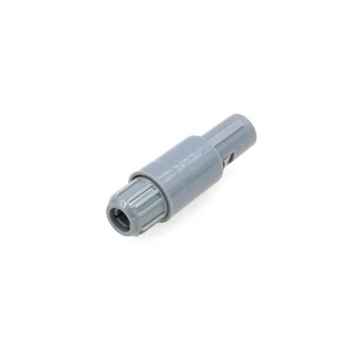 Vista 11 de 1P plástico PAG PKG enchufe enchufe Push Pull Auto bloqueo Hold Conector 2 Pin Plug macho para médico