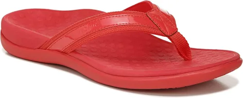 Vista 9 de Vionic sandalias tipo flats para mujer Cuero Camo Negro