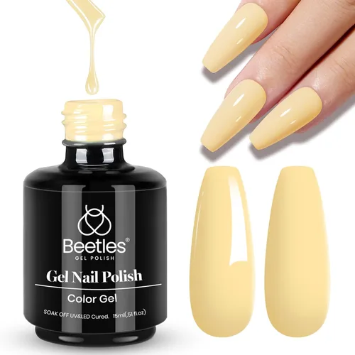 Vista 16 de Beetles - Esmalte de uñas en gel, 1 unidad de 0.5 onzas fluidas (15ml), extracción por remojo, arte de uñas, estética de manicura, bricolaje, curado