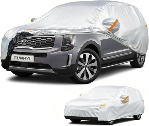 Vista 63 de GUNHYI Funda para coche SUV de ajuste personalizado para BMW X5/X6 de 2007 a 2022, 6 capas de alta resistencia, cubierta exterior completa