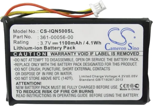 Vista 4 de Cameron Sino CS - Batería de repuesto de 1100 mAh / 4.07 Wh para uso real, compatible con Model Drive 50 LM, Drive 51LMT, Drive 51LMT-S, DriveSmart