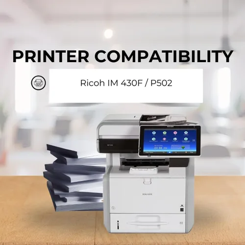 Vista 2 de Toner Pros TM 418126 - Cartucho de tóner negro de alto rendimiento compatible con Ricoh P502 / IM 430F, 17,400 páginas, 1 paquete