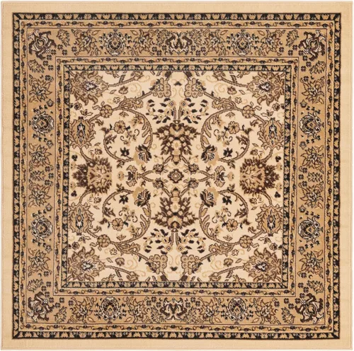 Vista 70 de Unique Loom Sialk Hill Collection - Alfombra de área - Washington (2 pies 2 pulgadas x 3 pies 1 pulgada, rectangular, marrón/negro)