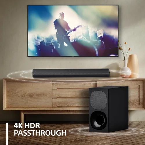 Vista 4 de Sony HT-G700: Barra de sonido Dolby Atmos/DTS:X de 3.1 canales con tecnología Bluetooth, color negro