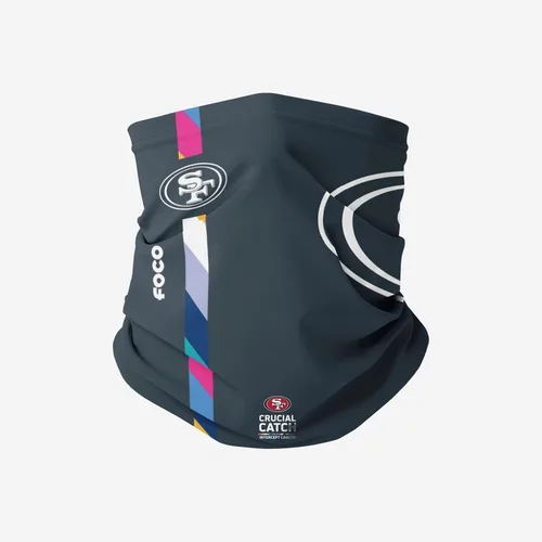 Vista 167 de FOCO NFL unisex-adult Nfl Team Logo Neck Gaiter Multiuse Mini impresión del color del equipo.