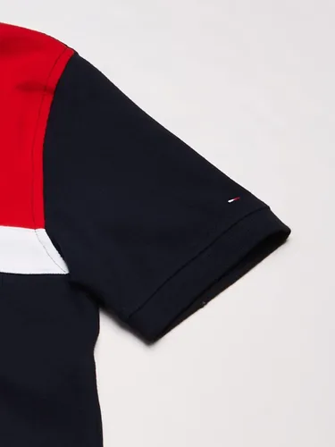 Vista 3 de Tommy Hilfiger Boys' Short Sleeve Fashion Polo Shirt