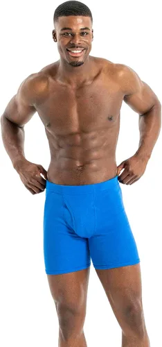 Vista 7 de Gildan Calzoncillos tipo bóxer con cintura cubierta para hombre, paquete múltiple