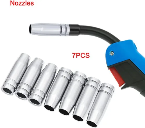 Vista 3 de 15AK MB15 Boquillas de contacto Soportes para puntas de contacto MAG/MIG Kit de consumibles para soldador Herramientas de soldadura Accesorios