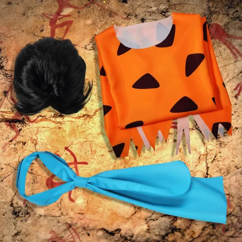 Vista 6 de Disfraz de Halloween para hombre, 3 piezas, disfraz de adulto, disfraz de hombre de las cavernas del tiempo prehistórico para fiesta de cosplay