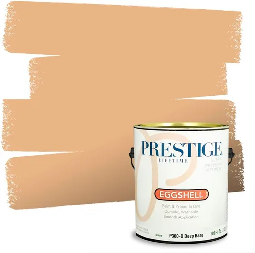 Vista 15 de PRESTIGE Pintura exterior e imprimación en uno, bronceado Aberdeen, plano, 1 galón