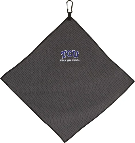 Vista 69 de Team Effort Collegiate - Toalla de microfibra gris de 15" x 15