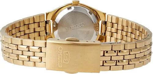 Vista 2 de SEIKO SYMK38 5 - Reloj de acero inoxidable negrodorado para mujer NegroOro Bobinado automático