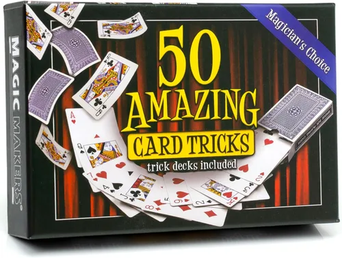 Vista 2 de Magic Makers Kit de 50 increíbles trucos de cartas para todas las edades con mazos de trucos incluidos