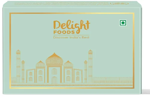 Vista 8 de Delight Foods Original Agra Petha 12.35 oz Dulces Indios Mithai (Angoori Petha)