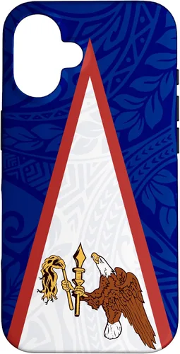 Vista 32 de Flag of American Samoa Phone Case Island Polynesian Samoan Case for iPhone 17